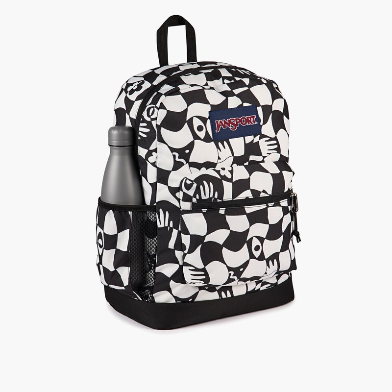 Jansport Black and White Printed Backpack for Kids - Image 4
